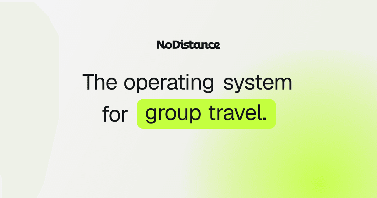 nodistance – Software für Gruppenreisen